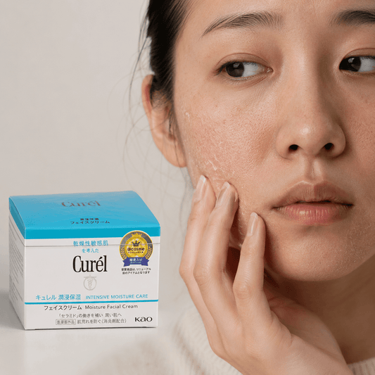 ¿La mejor crema japonesa para piel muy seca? Descubre Curél Intensive Moisture Face Cream