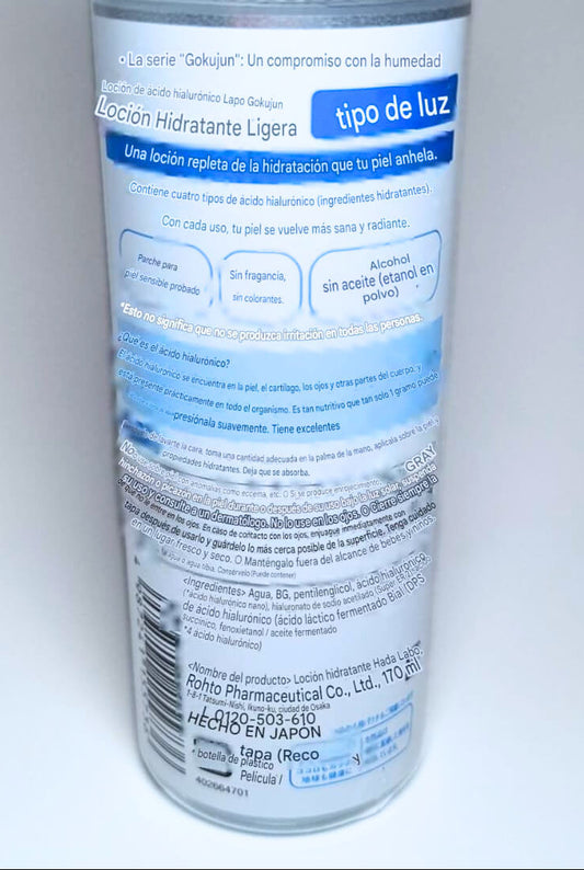 HADA LABO Gokujyun Hyaluronic Acid Lotion-Light 170ml