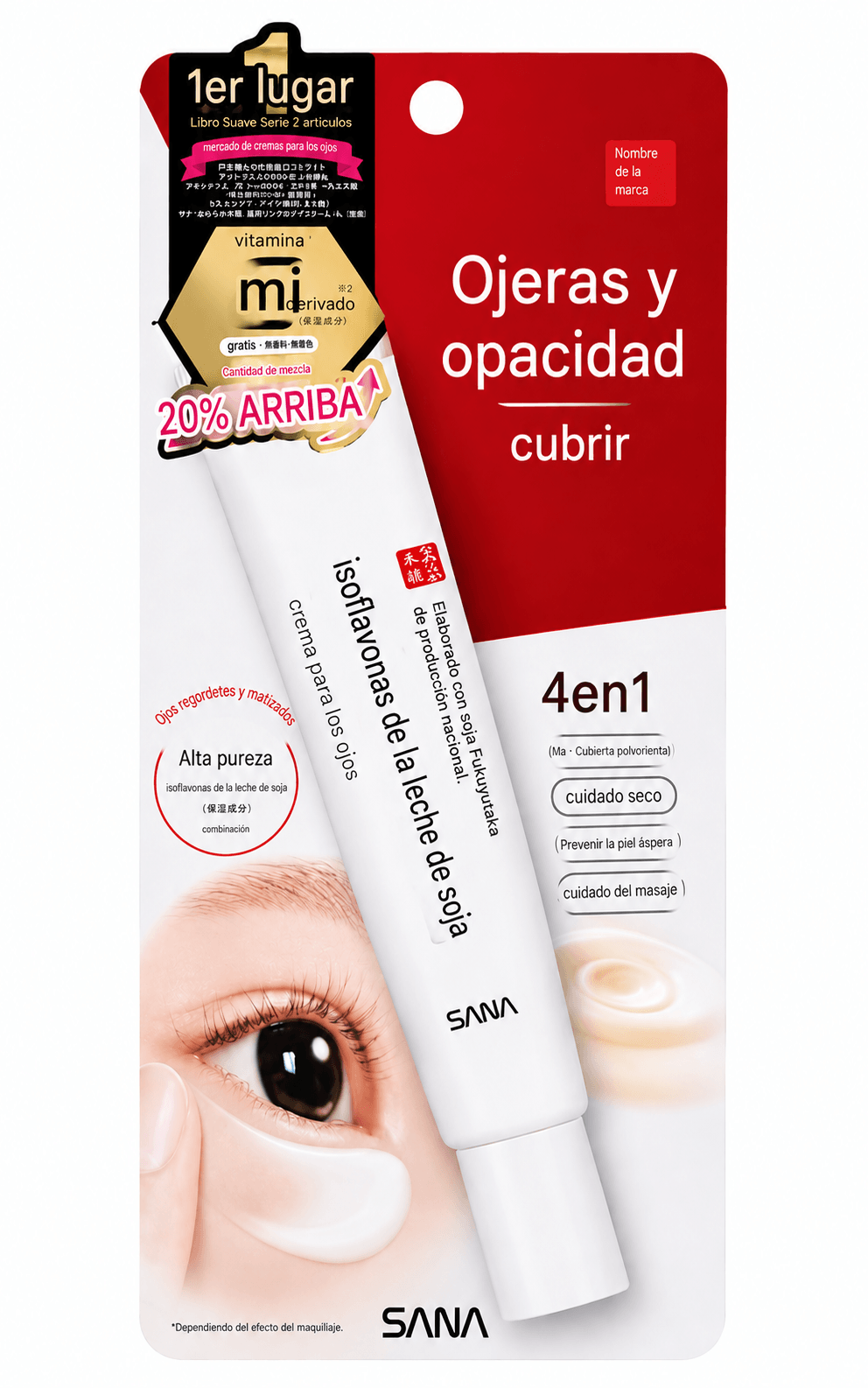 SANA Nameraka Honpo Eye Cream 4 in 1